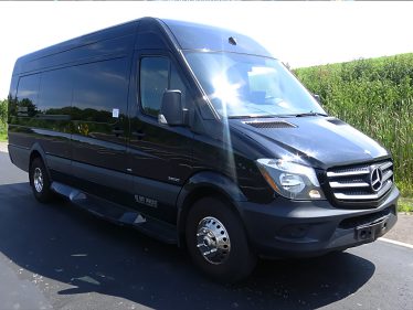 Long Island Mercedes charter van